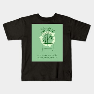 Less Waste More Life Kids T-Shirt